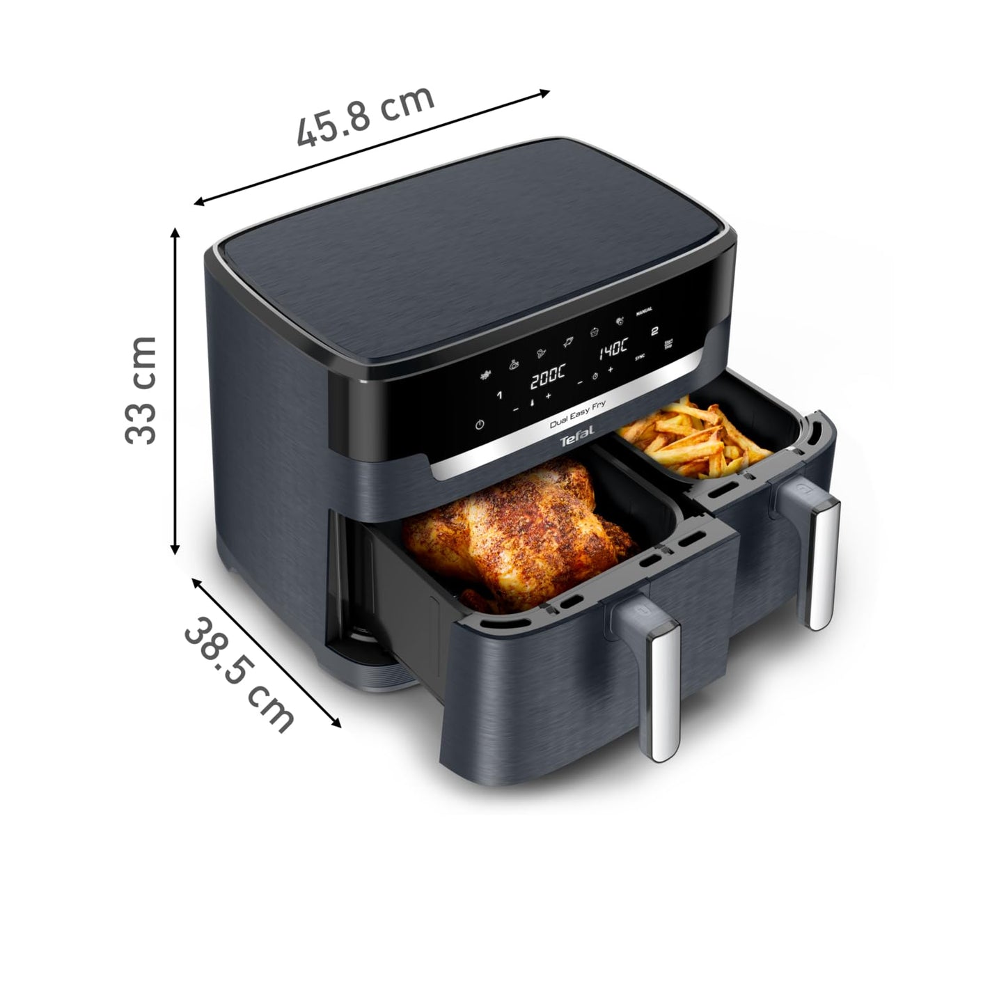 Tefal Dual Easy Fry - EY942BE0