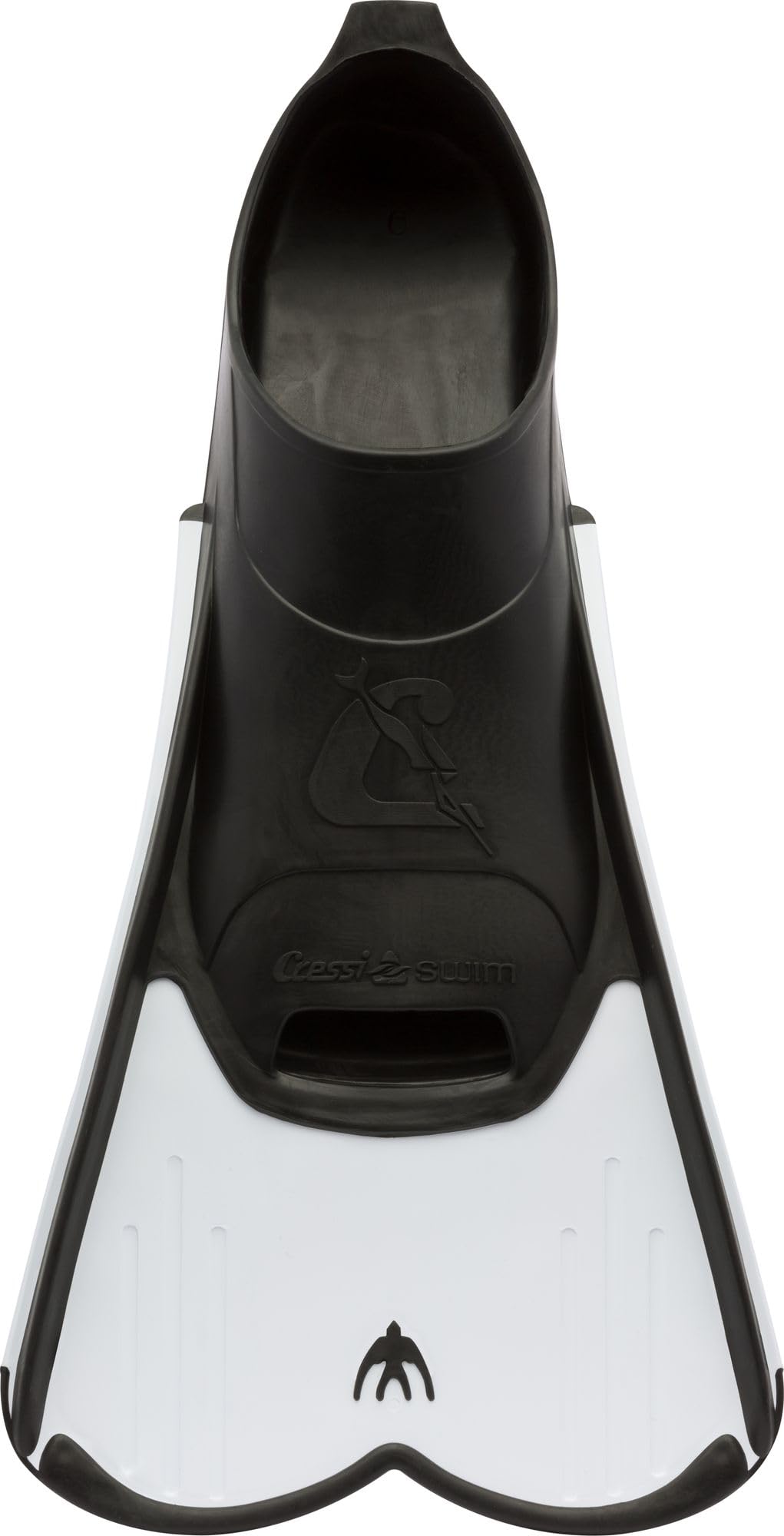 CRESSI Light Kid Fins White 31/32 - Powerful short fins for swimming and snorkeling, White Kid, 31/32 - DP183031