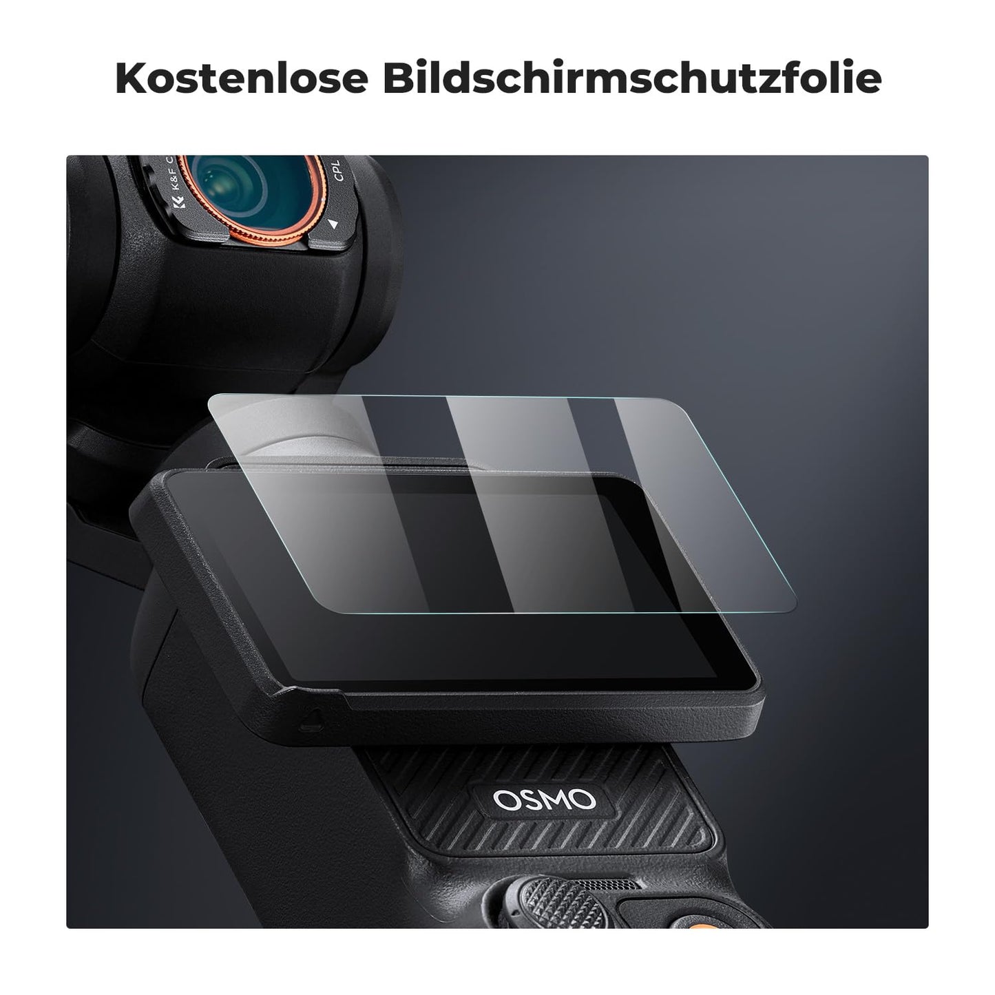 K&F CONCEPT FSD05 filter set compatible with DJI OSMO Pocket 4/3 - SKU.2148