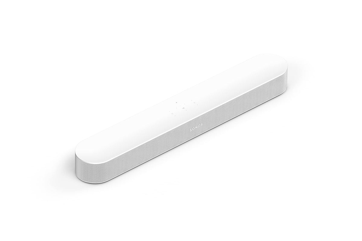Sonos Beam (Gen 2). The smart soundbar for TV, music, and more (White) - BEAM2EU1