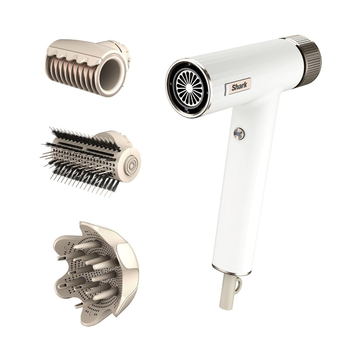 Shark SpeedStyle Hair Dryer & RapidGloss Finisher, Silk, HD334EU