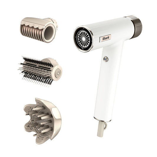 Shark SpeedStyle Hair Dryer & RapidGloss Finisher, Silk, HD334EU