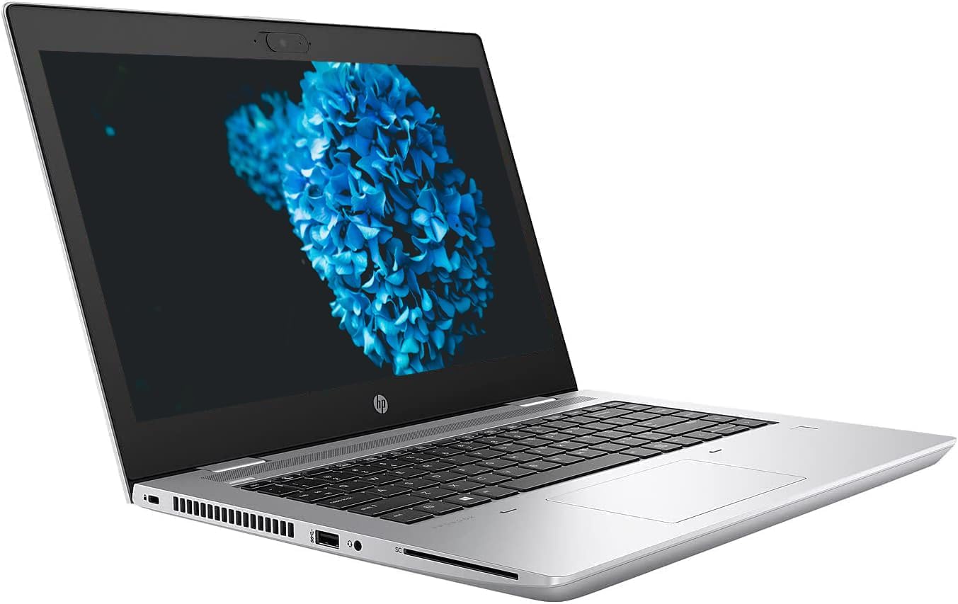 HP ProBook 640 G5 Business Laptop, 14 inch FHD (1920x1080), Intel Core i5-8365U, 8GB RAM, 256GB SSD, US QWERTY keyboard, Windows 11 Pro (refurbished)