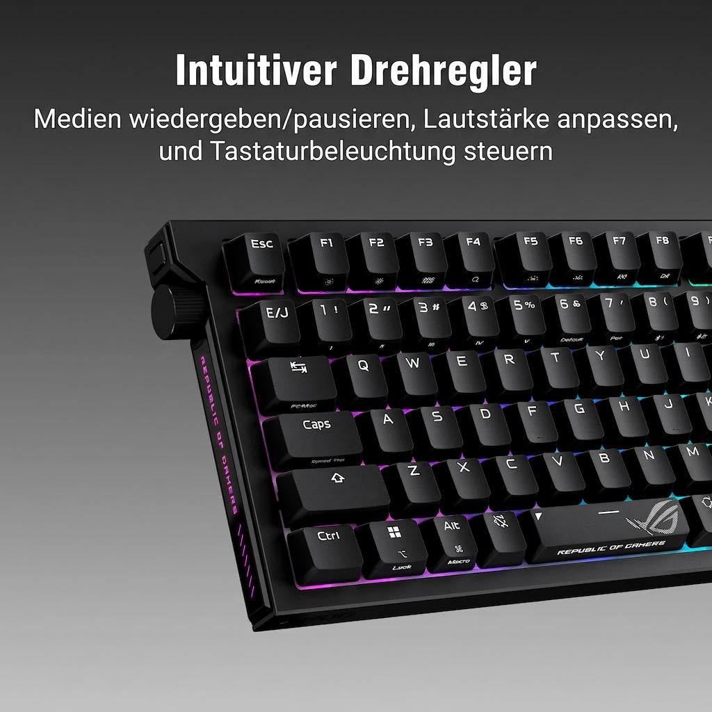 ASUS ROG Strix Morph 96 Wireless Custom Gaming Keyboard - 90MP04IF-BKDA03