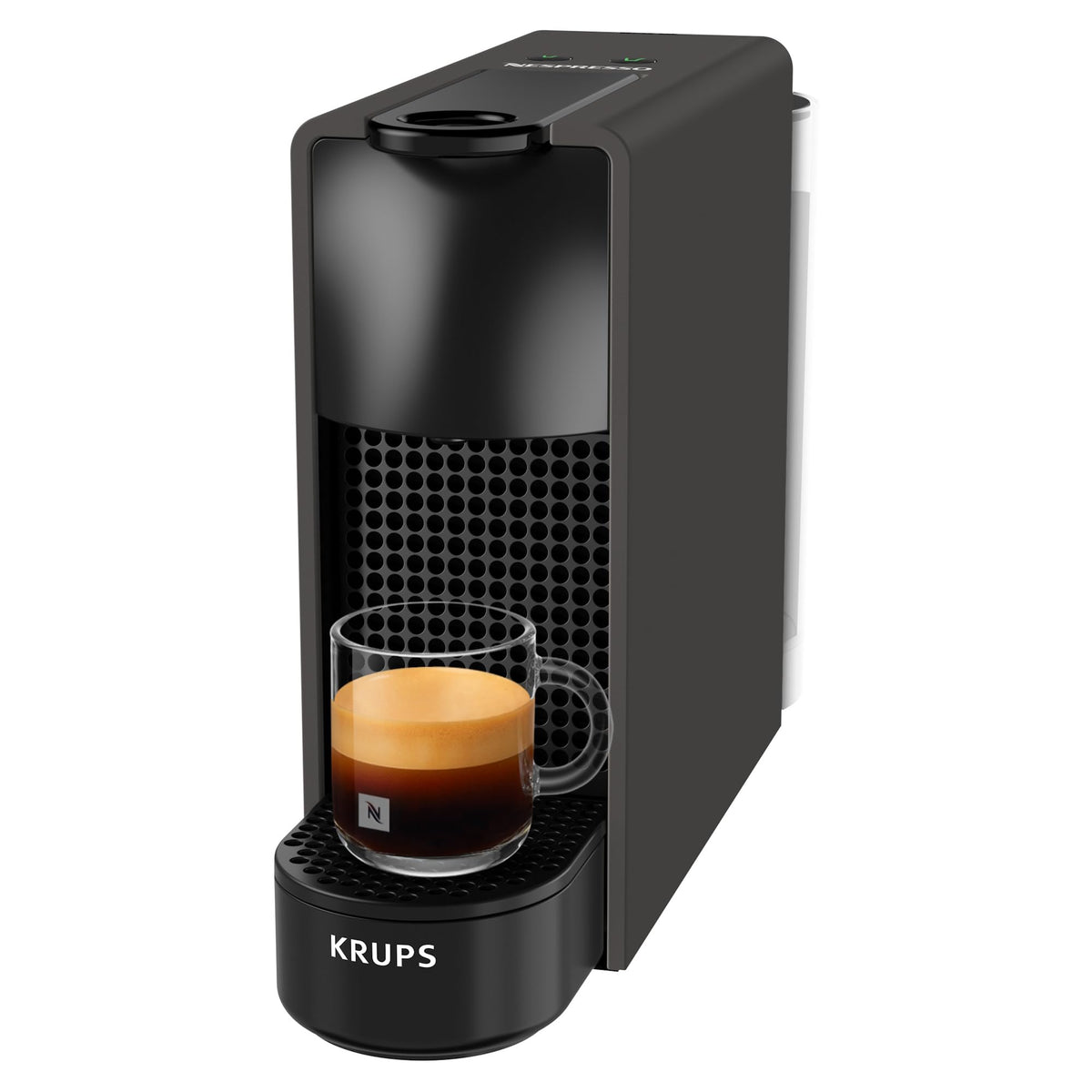 NESPRESSO KRUPS Essenza Mini Black Matte Original Capsule Machine XN110N - XN110NF0