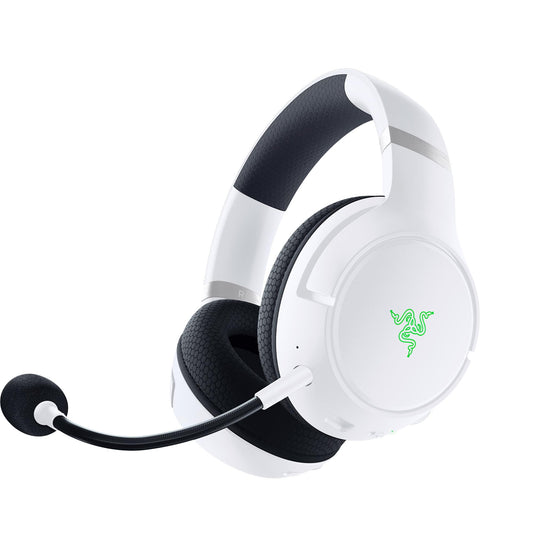 Razer Kaira Pro pentru Xbox - Cască wireless pentru Xbox Series X|S (drivere TriForce Titanium de 50mm, microfon HyperClear Supercardioid, microfon dedicat) Alb Mercury - RZ04-03470300-R3M1