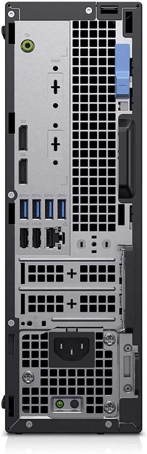 Dell Optiplex 5060 SFF Desktop PC, Intel Core i3-8100, 8GB RAM, 256GB SSD, WLAN, Bluetooth, US QWERTY keyboard, Windows 11 Pro (Refurbished)