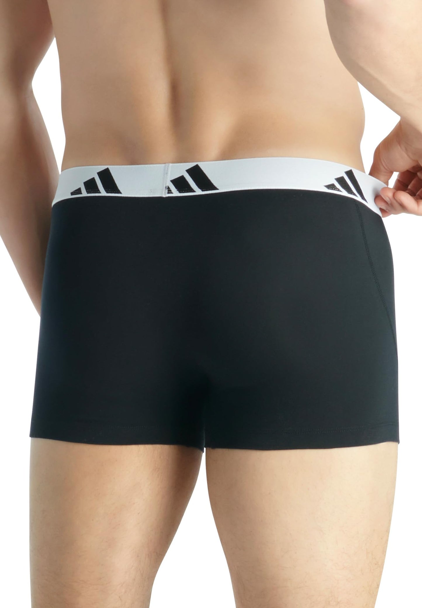 adidas Trunk (5PK) - Active Flex Cotton - Comfortable underwear, 006 Black, XL - 4AM019