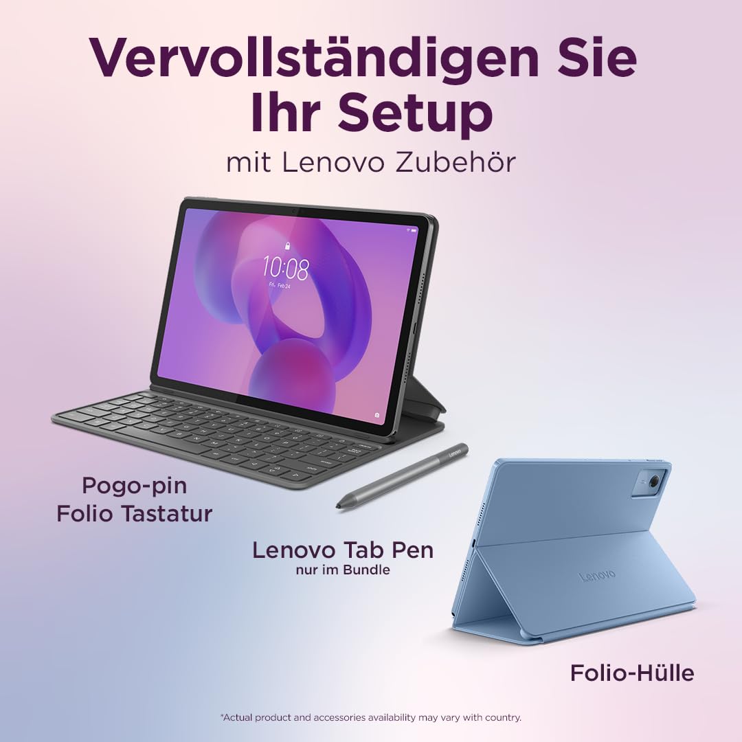 Lenovo Idea Tab | Tablet | AI | 11" | 4GB | 128GB | Android | Blue - ZAFR0638DE