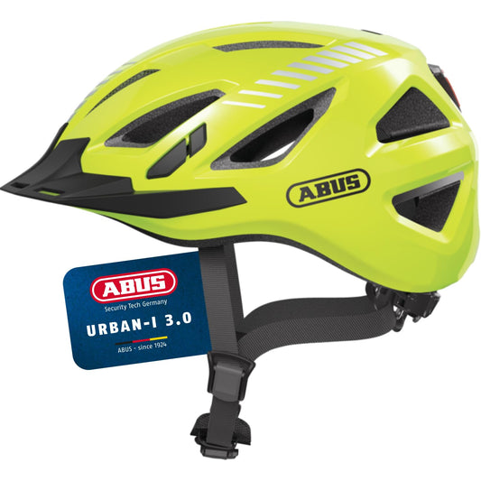 ABUS 86869 Bicycle Helmet, Yellow (Signal Yellow), XL (61-65 cm)