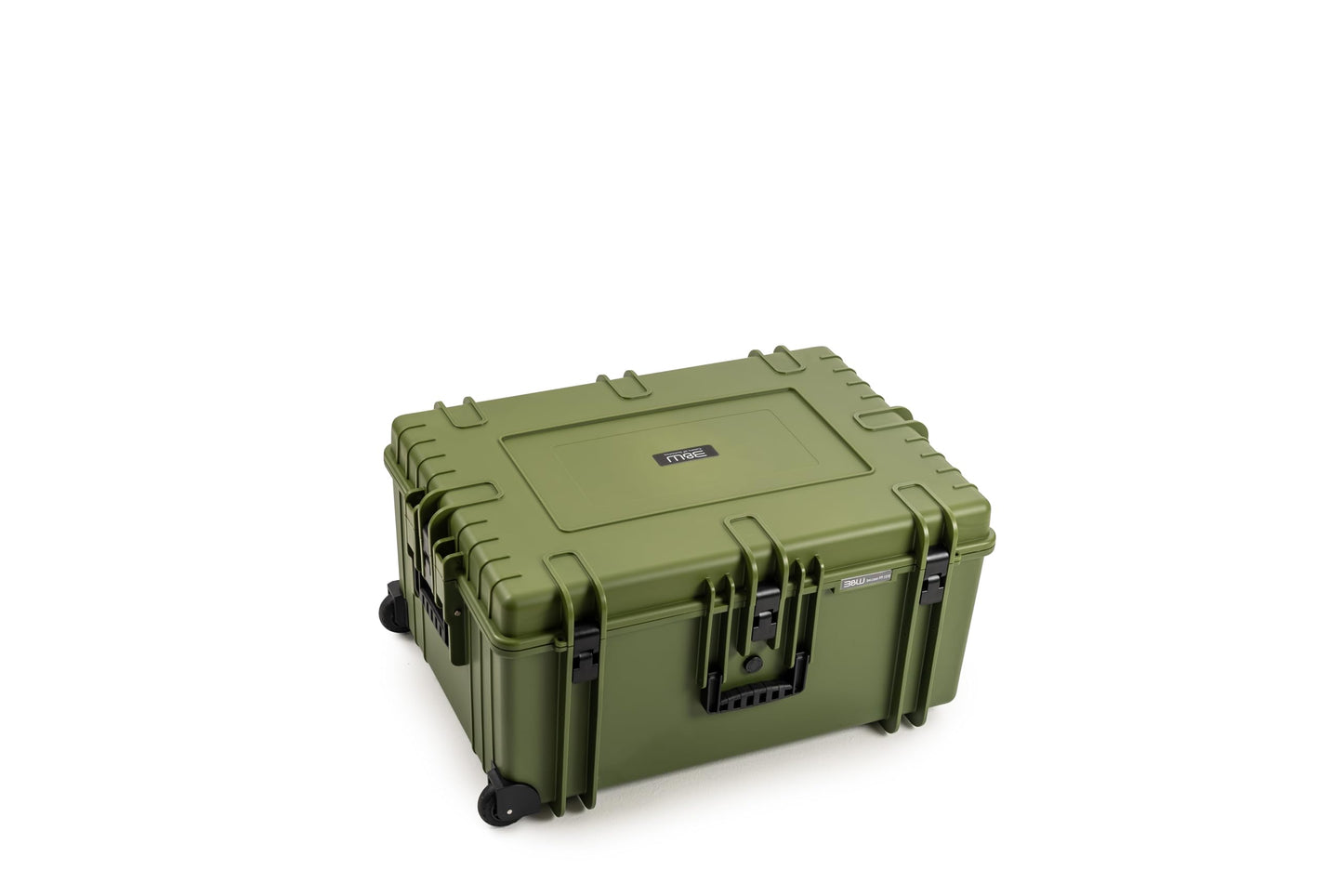 B&W International multi-purpose case outdoor 7800 (PP.1570) bronze green - empty case - waterproof (IP67), dustproof, impact-resistant, extremely robust - PP.1570.BG