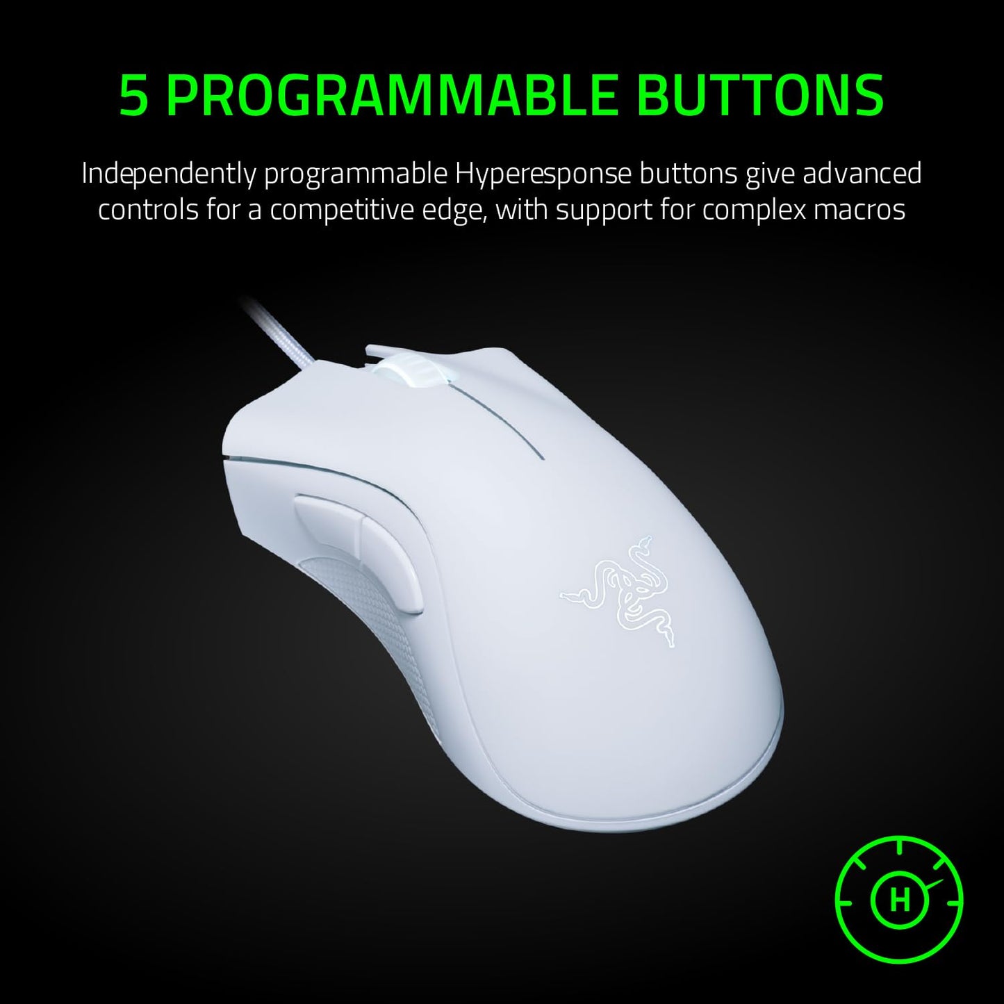 Razer DeathAdder Essential White (RZ01-03850200-R3M1)