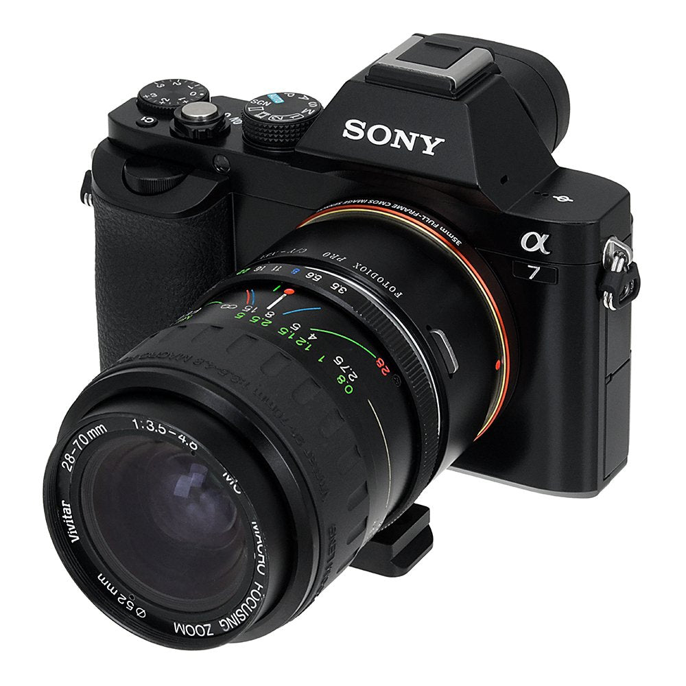 Fotodiox Pro Lens Mount Adapter Compatible with Contax/Yashica (CY) Lenses on Sony E-Mount Cameras - CY-NEX-PRO