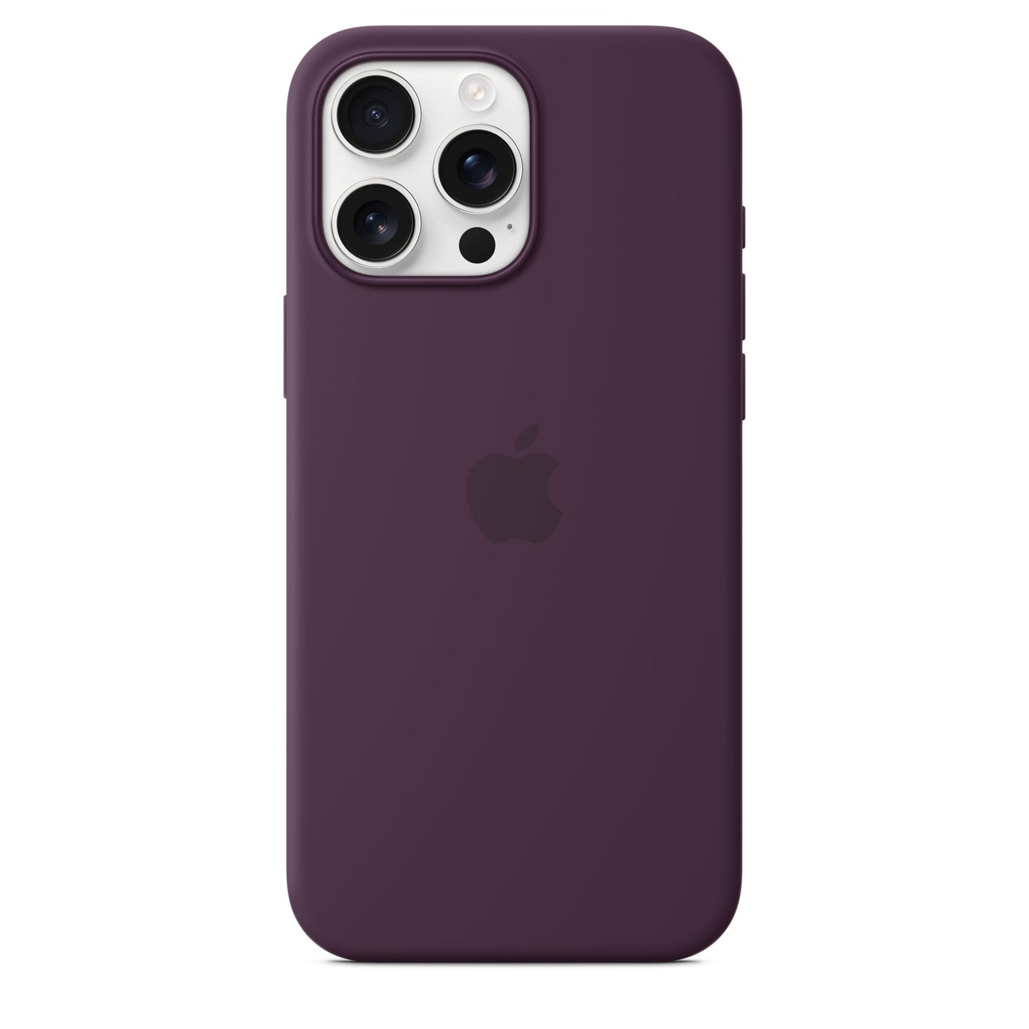 Apple iPhone 16 Pro Max Silicone Case with MagSafe - Plum  - MYYW3ZM/A