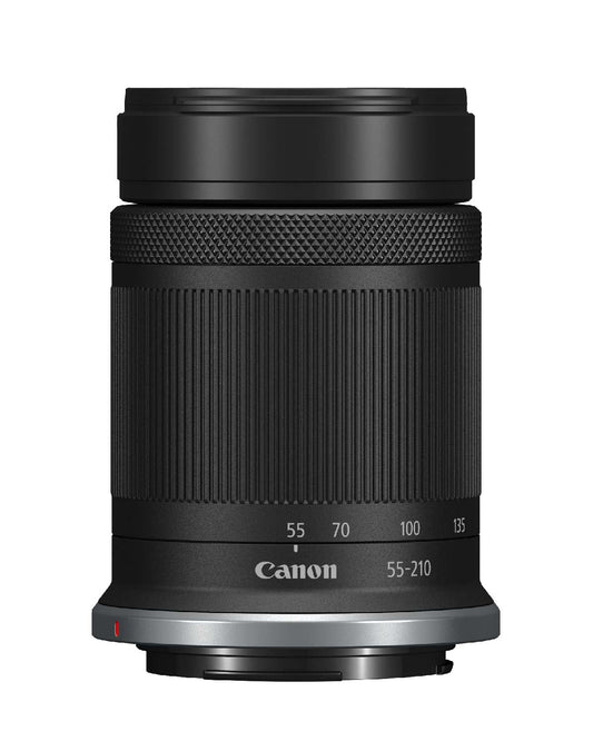 Canon RF-S Obiectiv 55-210mm F5-7.1 IS STM – Obiectiv tele-zoom cu stabilizator de imagine pe 4,5 trepte, ideal pentru călătorii, sport și natură | Compatibil cu EOS R APS-C
