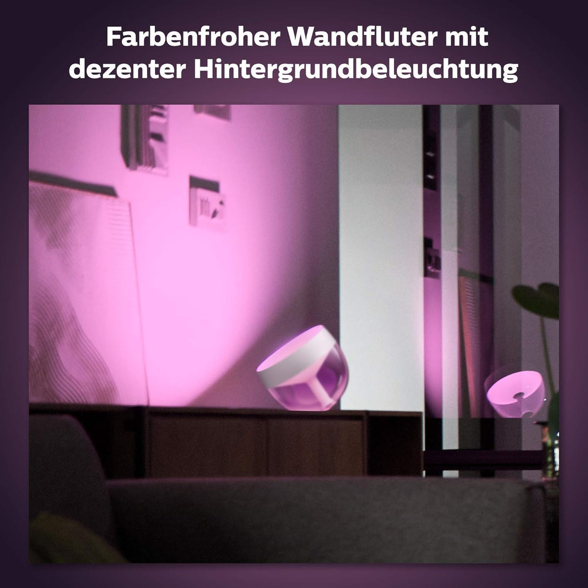 Philips Hue Iris Table Lamp, decorative lighting, White - 929002376101