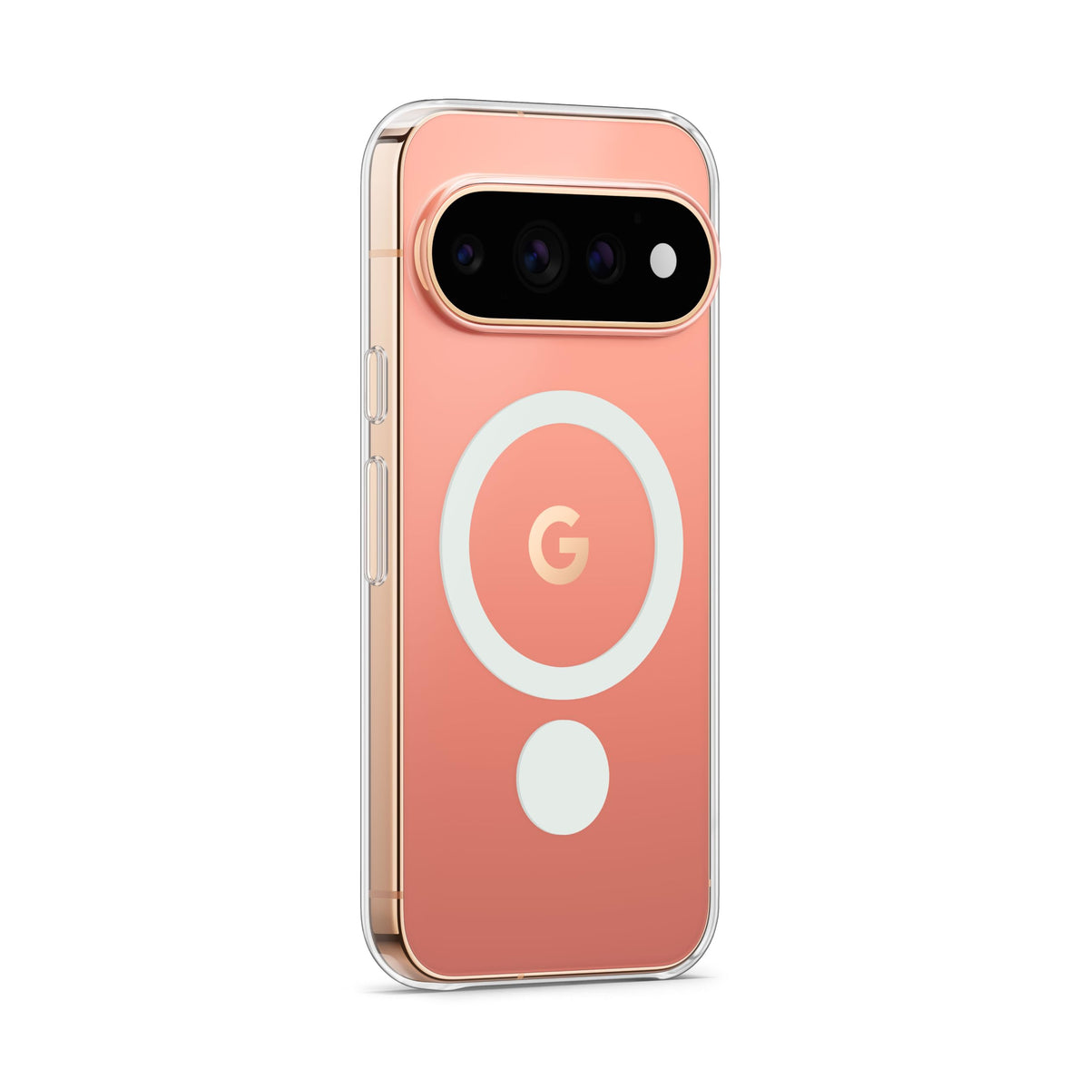 Google Clear Case cu Pixelsnap pentru Pixel 11 Pro – Transparent - GA11714-WW