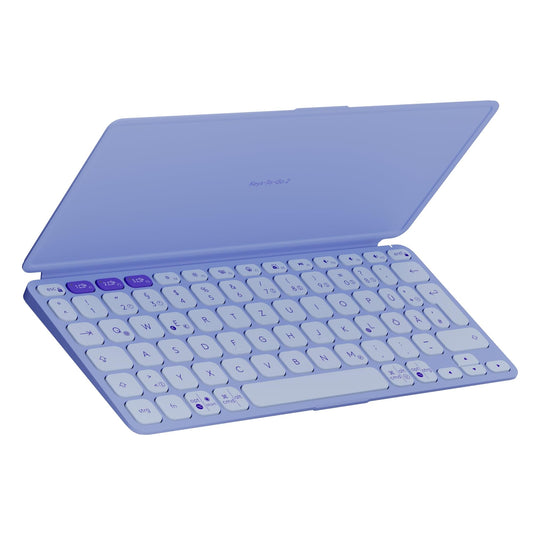 Logitech Keys-To-Go 2, mobile Bluetooth keyboard for tablets (Purple) - 920-012966