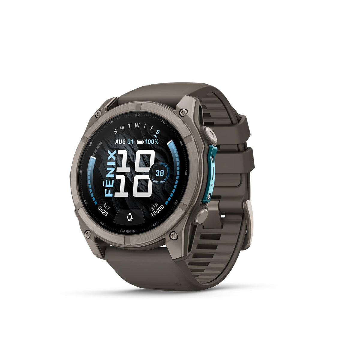 Garmin Fenix 9, 51 mm, GPS Multisport Smartwatch, Pebble Gray/Titanium - 010-04763-01