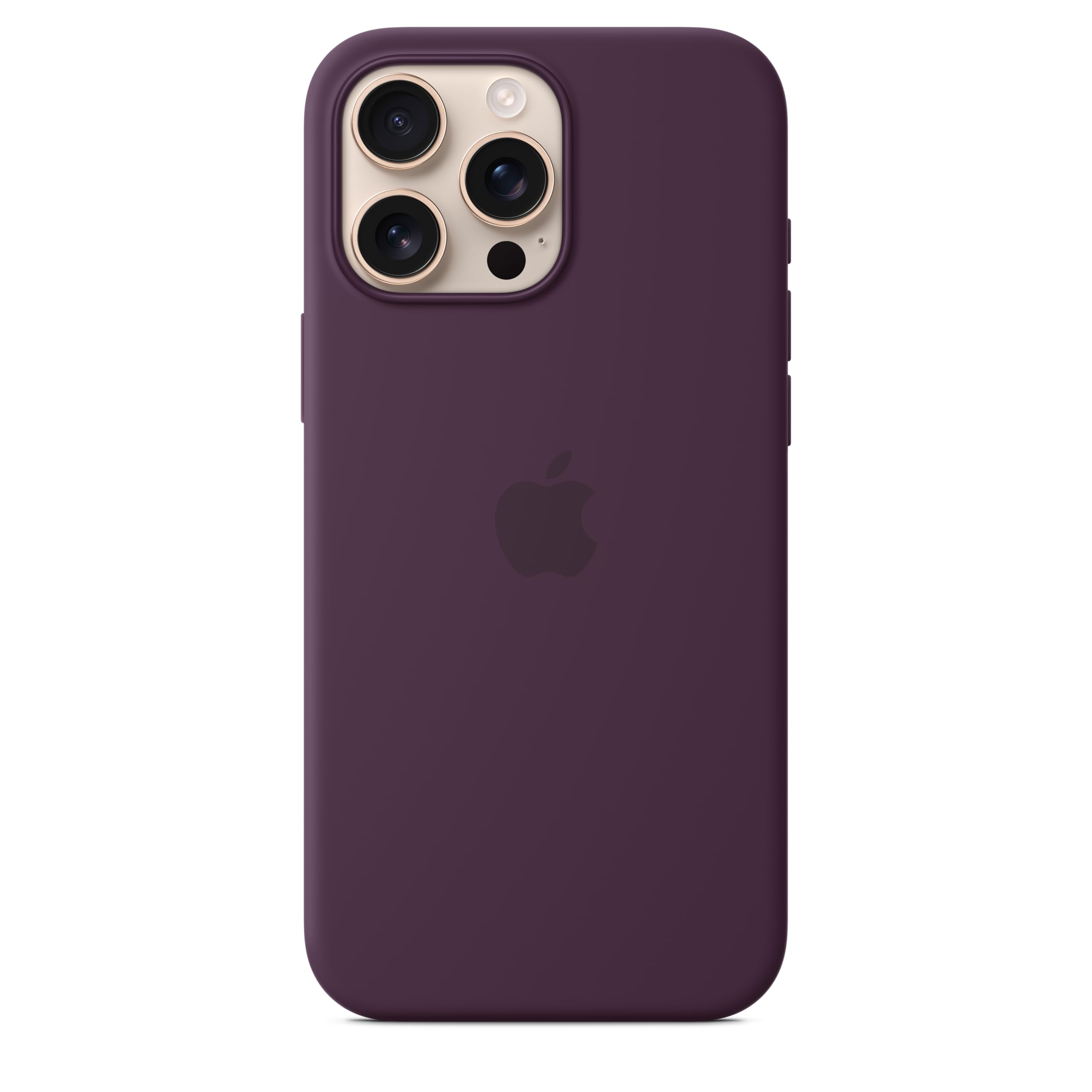 Apple iPhone 16 Pro Max Silicone Case with MagSafe - Plum  - MYYW3ZM/A