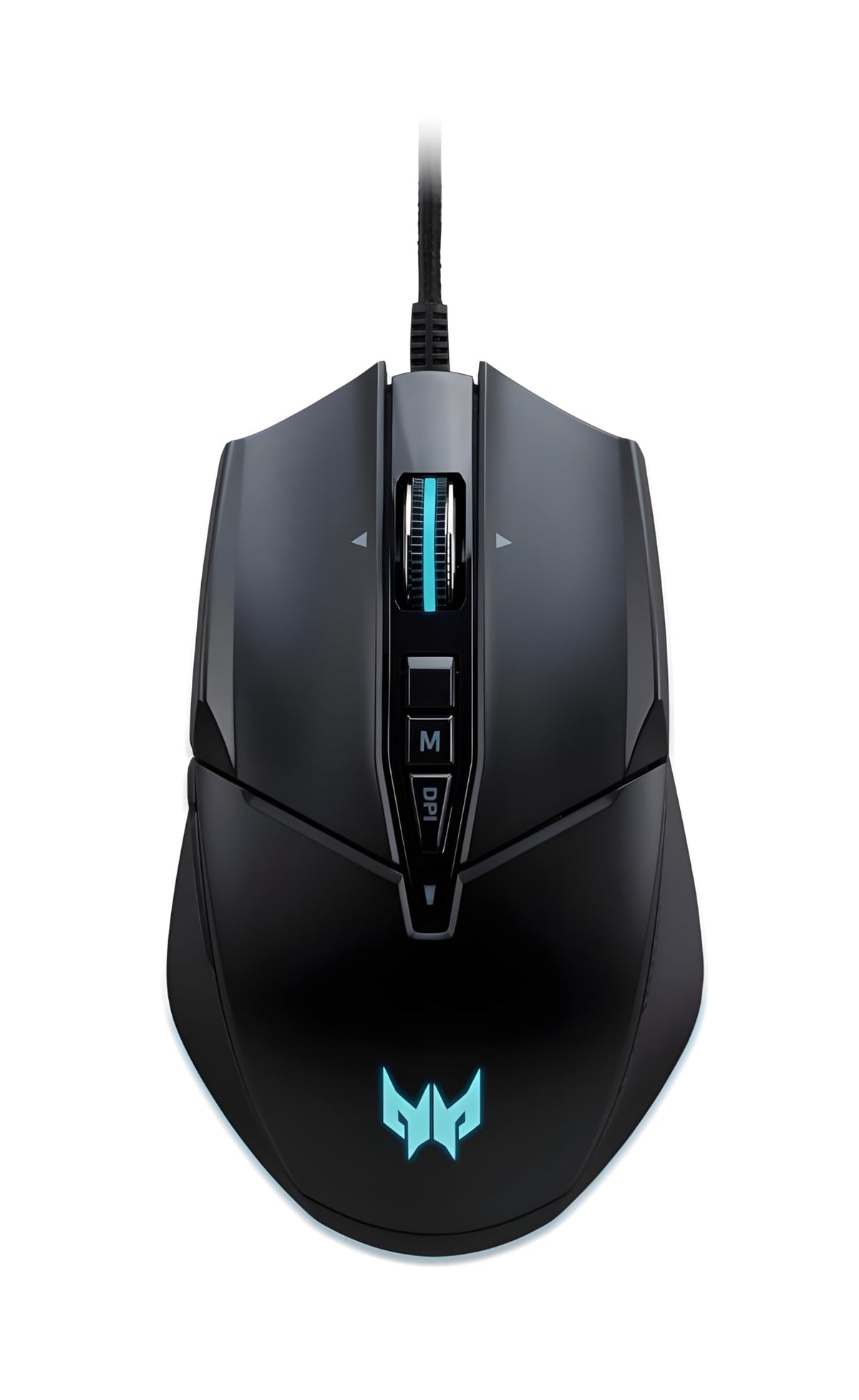 Acer Predator Cestus 335 Maus de gaming (19.000 DPI, 400 IPS Tracking, 10 taste programabile, timp de reacție de 0,5 ms, iluminare RGB), negru - GP.MCE11.02G