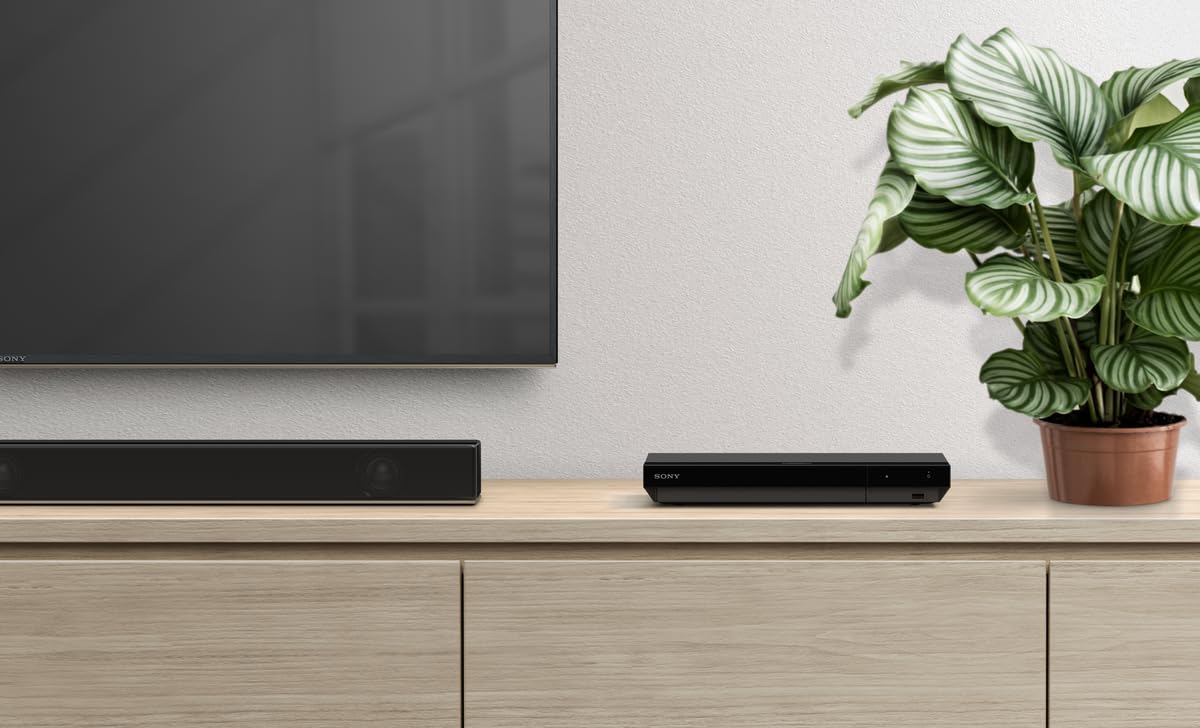 Sony UBP-X700 4K Ultra HD Blu-ray Disc Player (High-Resolution Audio, HDR10, Dolby Vision, BT.2020, Enhanced Upscaling, Universal Player, HDMI & Coaxial SPDIF) - UBPX700B.EC1
