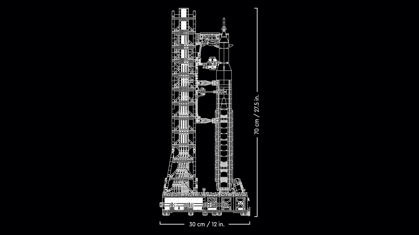 LEGO Icons NASA Artemis Launch Pad Gift Living Room Office Decoration Building Kit for Adults with Orion Space Capsule and Launch Pad Collectible 10341