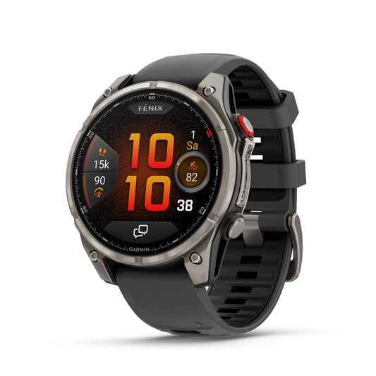 Garmin Fenix 8 Pro 47mm AMOLED - multisport smartwatch, 1.4" touch display, up to 15 days battery life, maps, 80+ sports apps, ECG, flashlight, LTE telephony & 24/7 SOS emergency call (subscription required) - 010-03198-11