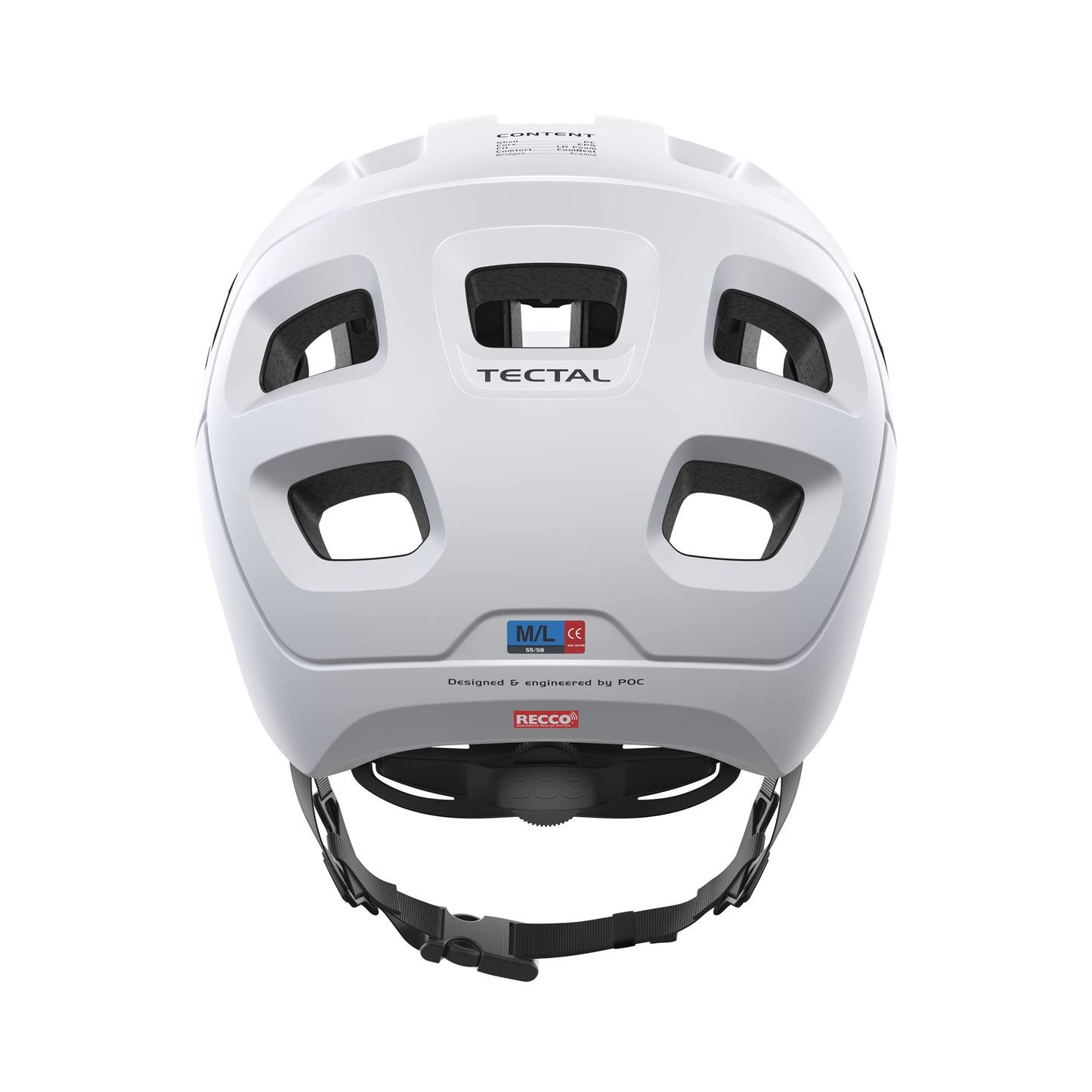 POC Tectal bicycle helmet - maximum protection and excellent ventilation for demanding trail and enduro adventures - PC105171036MED1