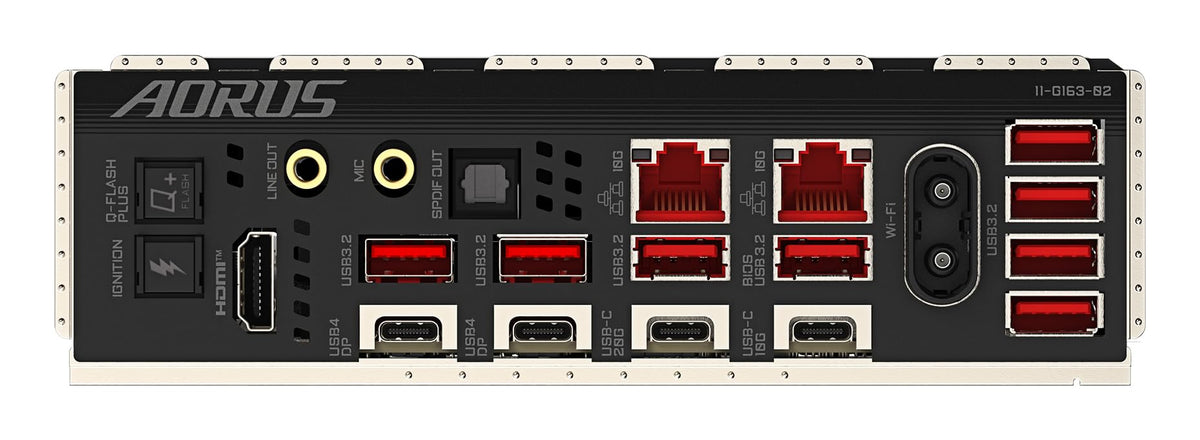 GIGABYTE X870E AORUS Xtreme X3D AI TOP Motherboard - Supports AMD Ryzen 9000 Series CPUs, 24+2+2 phase VRM, up to 9000MHz DDR5 (O.C.), 2x PCIe 5.0 M.2 + 3x PCIe 4.0 M.2, Wi-Fi 7, 10GbE LAN, USB 4