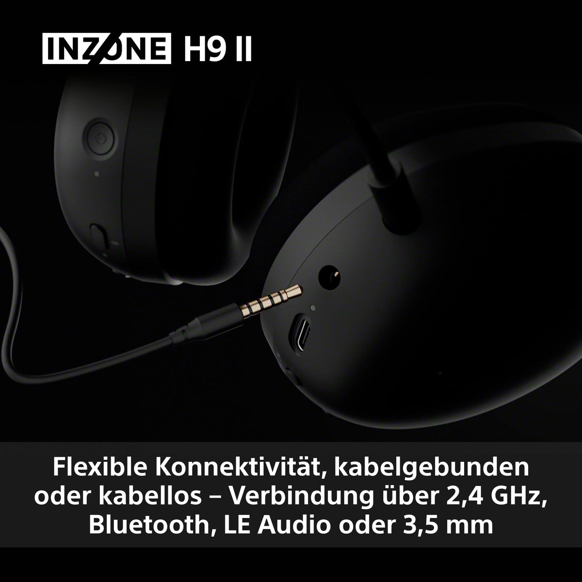 Sony INZONE H9 II Căști de gaming wireless cu anulare a zgomotului - WHG910NW.CE7
