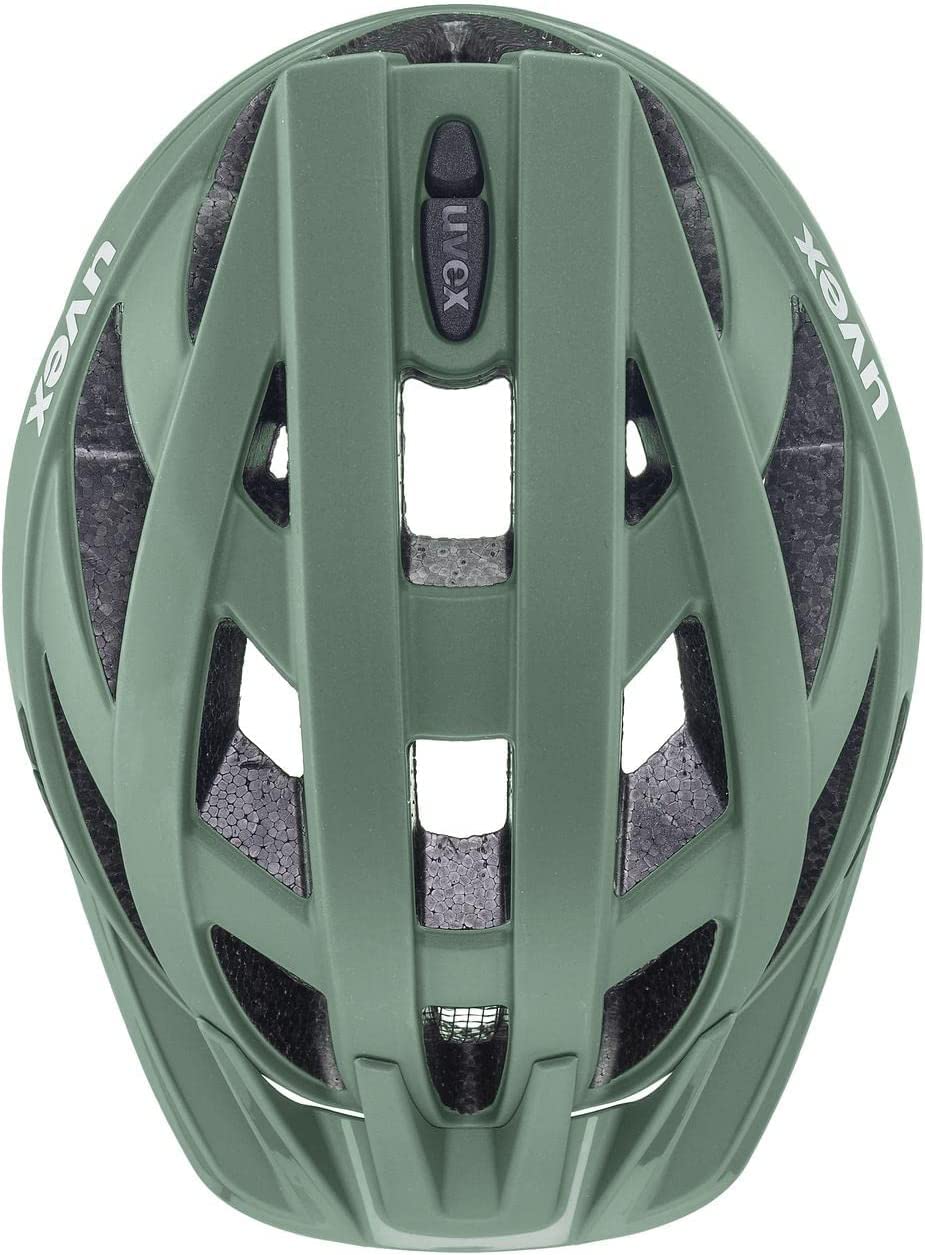 uvex i-vo cc bicycle helmet, Moss Green matt, 56-60 cm - S413423