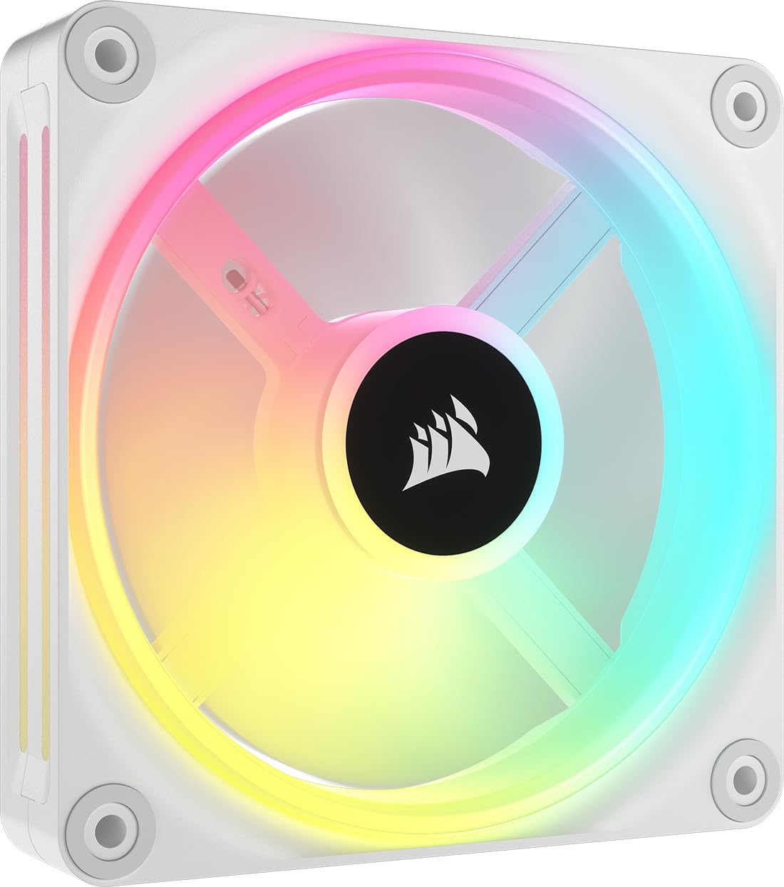 Corsair iCUE LINK QX120 RGB 120mm Ventilator Magnetic Dome RGB - Alb - CO-9051005-WW