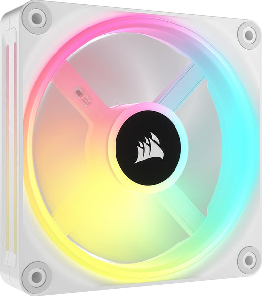 Corsair iCUE LINK QX120 RGB 120mm Ventilator Magnetic Dome RGB - Alb - CO-9051005-WW