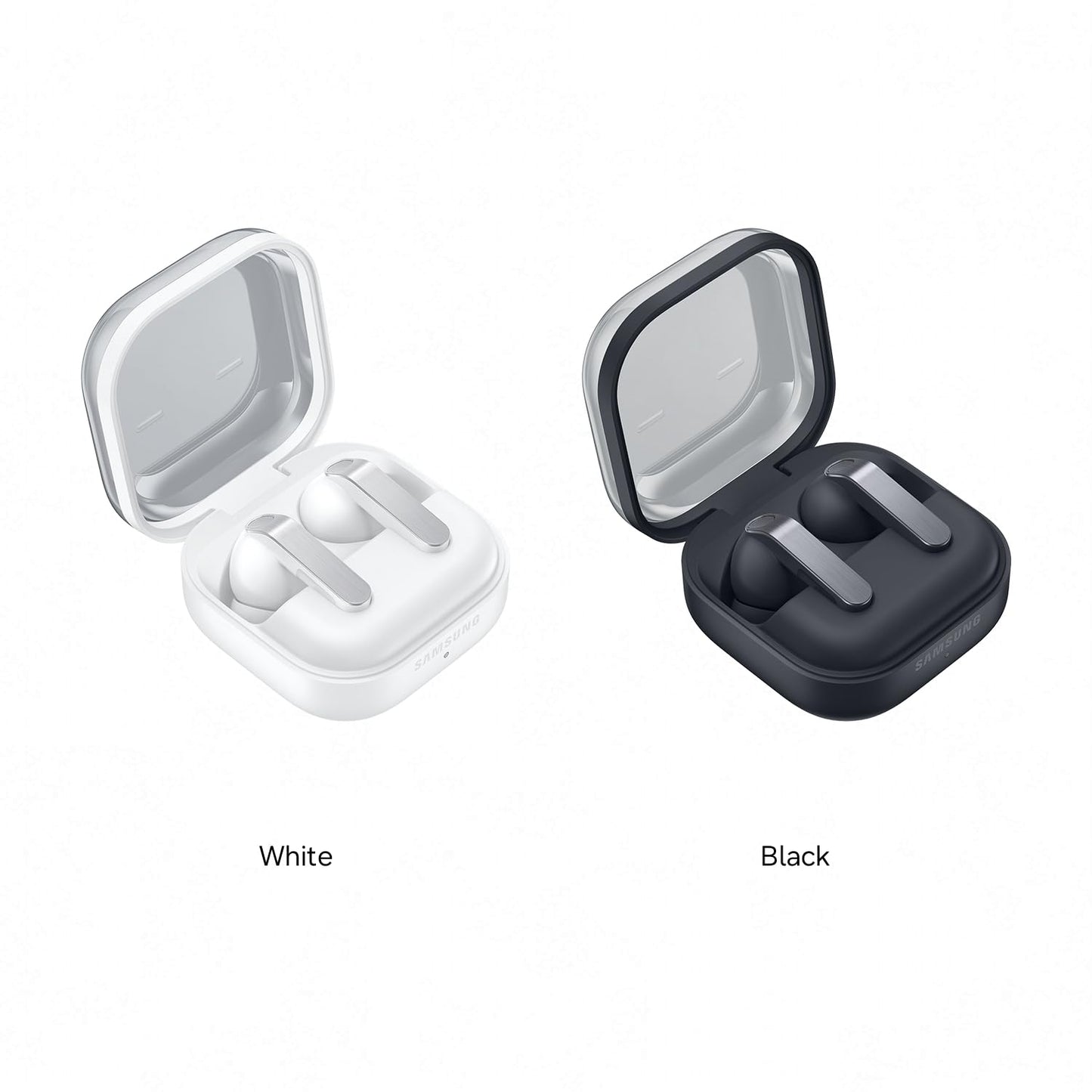 Samsung Galaxy Buds4 Pro, Hi-Fi Wireless Bluetooth Headphones, 2-Way Speaker, Adaptive Noise Canceling, In-Ear Earphones, 360 Audio, AI Agent with Voice Control, Black - SM-R640