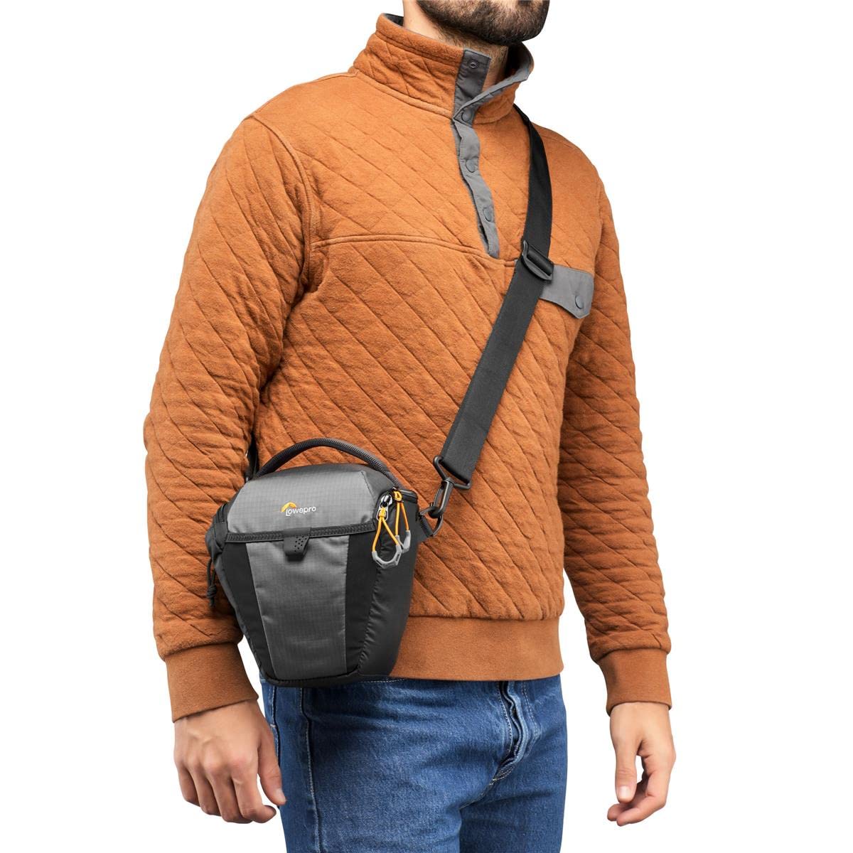 Lowepro Photo Active TLZ 45 AW Toploader for DSLR and mirrorless cameras - Removable shoulder strap - Storage pockets - for mirrorless such as Sony Alpha 9 - LP37345-PWW