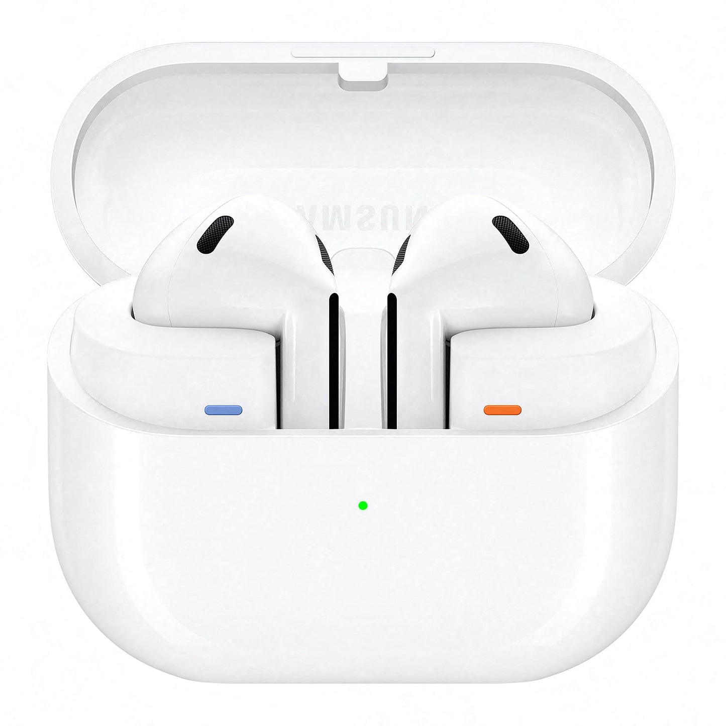 Samsung Galaxy Buds3 Wireless Bluetooth Headphones, Active Noise Canceling (ANC), Adaptive Noise Cancellation, In-Ear Headphones with 360 Audio, White, Incl. Anymode Clear Case - F-R530NZWADBT