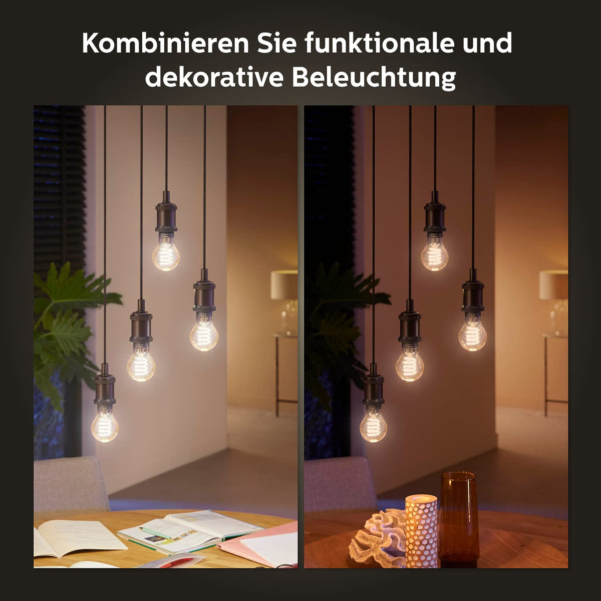 Philips Hue E27 Filament Lamp - 929002477501