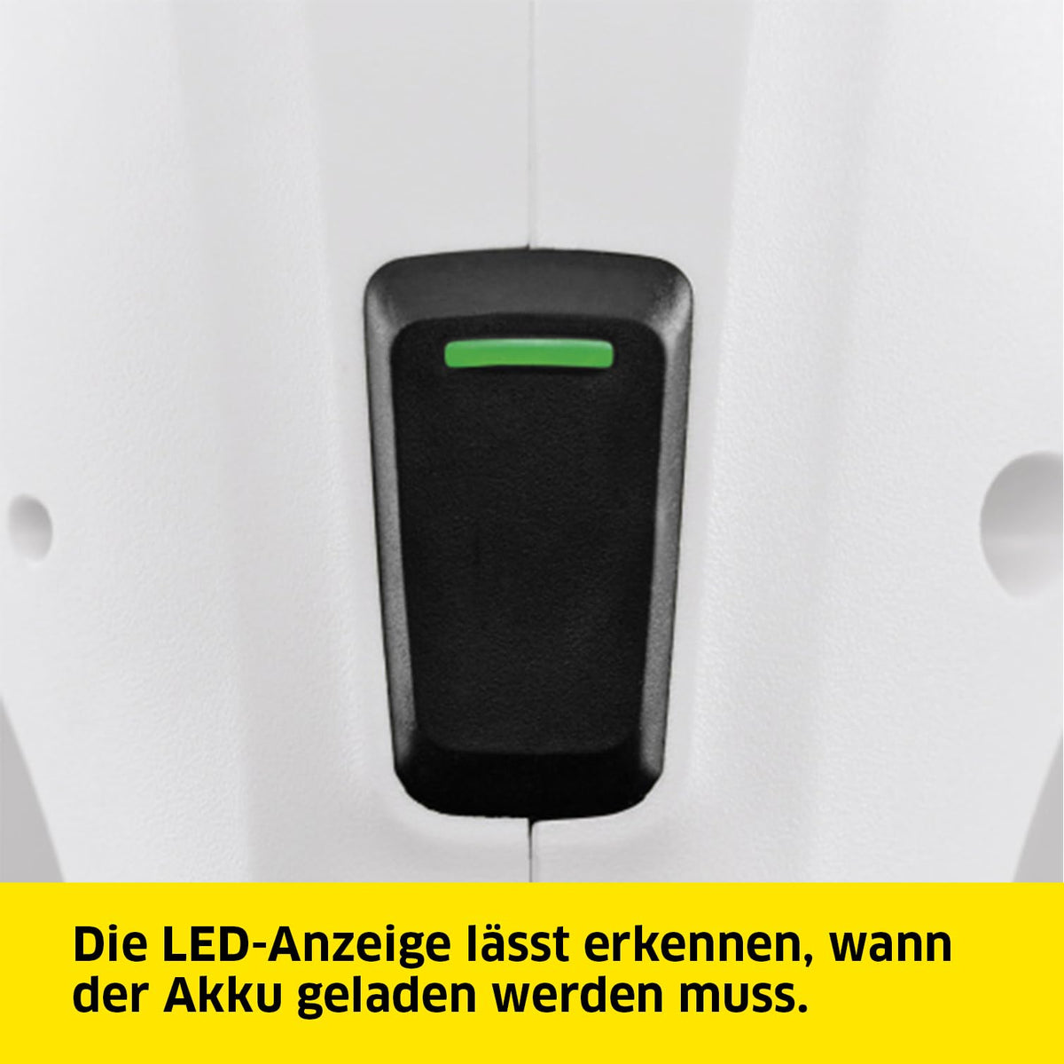 Kärcher Window Vacuum WV 1 Plus, battery life: 20 min, LED charging status indicator, dirty water tank: 100 ml, weight: 0.5 kg, spray bottle with microfiber cover, 20 ml, working width of the suction nozzle 250 mm - 1.633-608.0