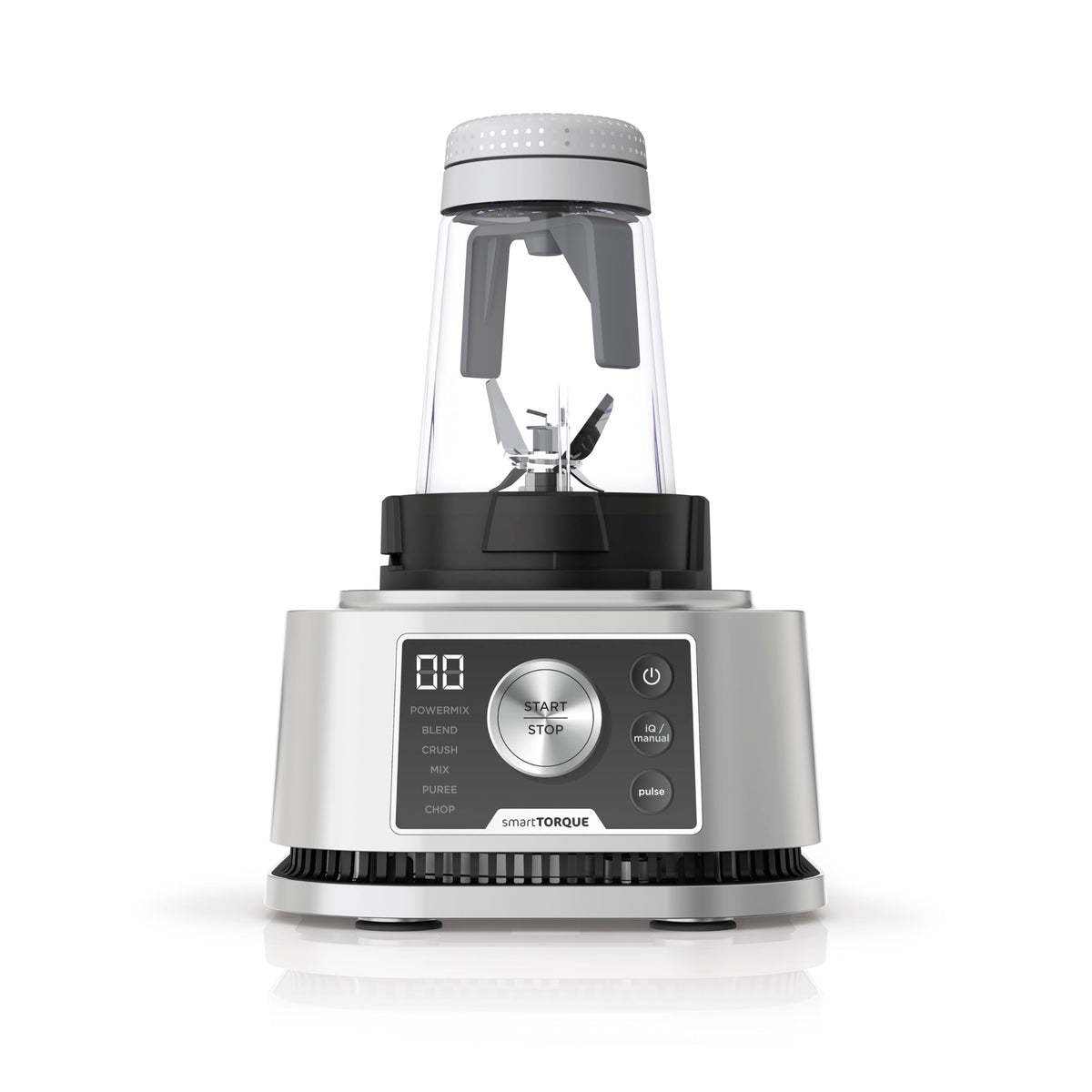 Ninja Foodi Power Nutri Mixer Smoothie Maker 3-in-1, Silver CB350EU