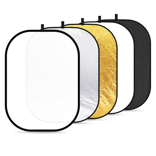 NEEWER 59"x79"/150x200cm light reflector for photography, portable 5 in 1 - 10071559