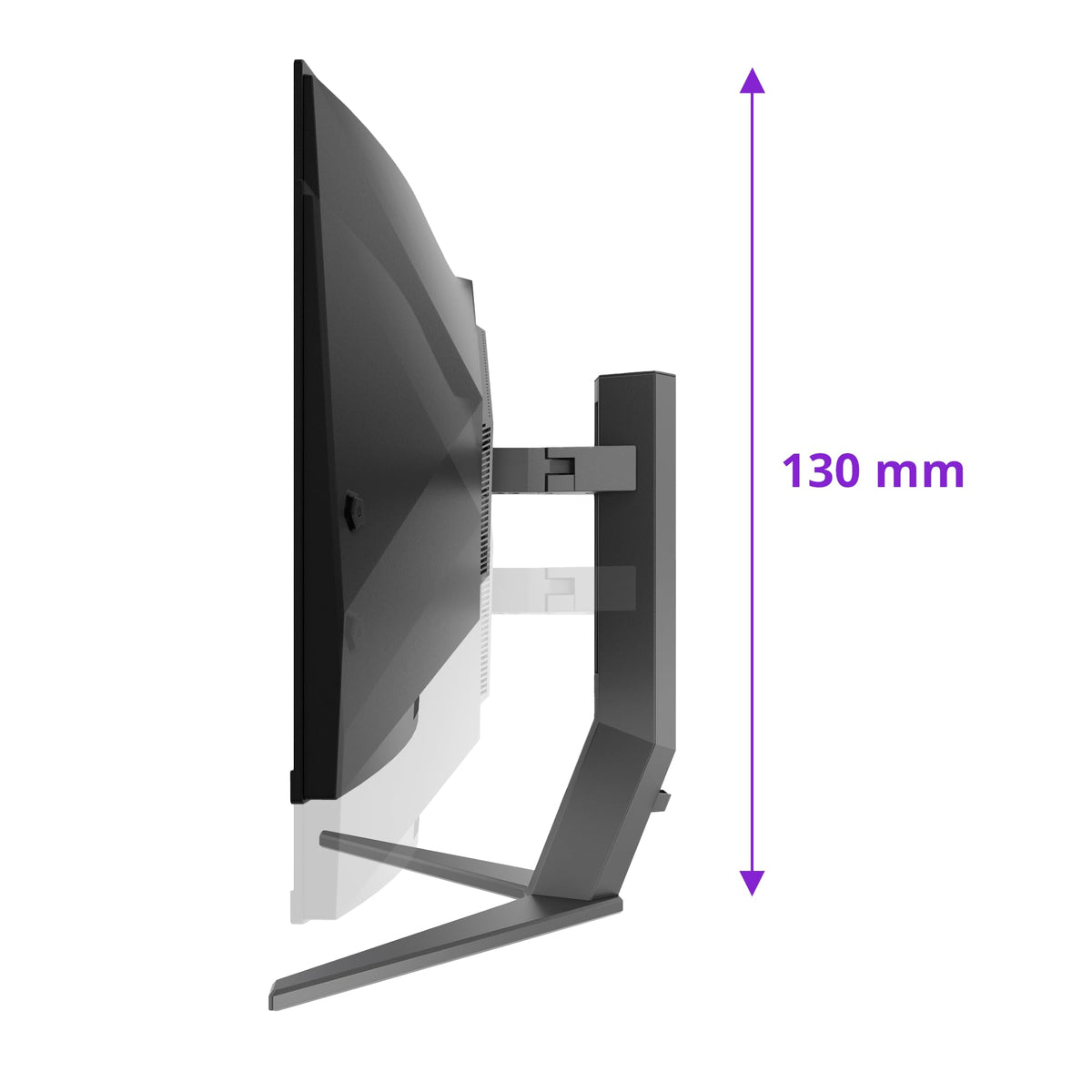 AOC AG346UCD 34" Curved, UW-QHD USB Hub Gaming Monitor, 175Hz, QD-OLED Panel, 0.03ms GtG, HDR400 TB, FreeSync Prem. G-Sync Comp., înălțime ajustabilă, difuzoare, (3440x1440 HDMI 2x 2.0 DP 1x 1.4) Negru