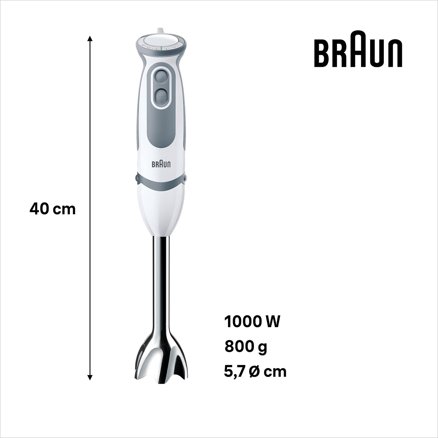 Braun Household Stabmixer MQ 5235WH Stabmixer