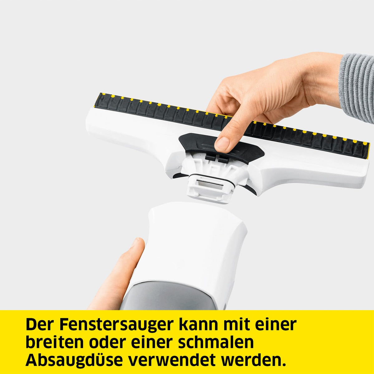KÄRCHER Battery Window Vacuum WV 7 Signature Line, Battery Life: 100 min - 1.633-780.0