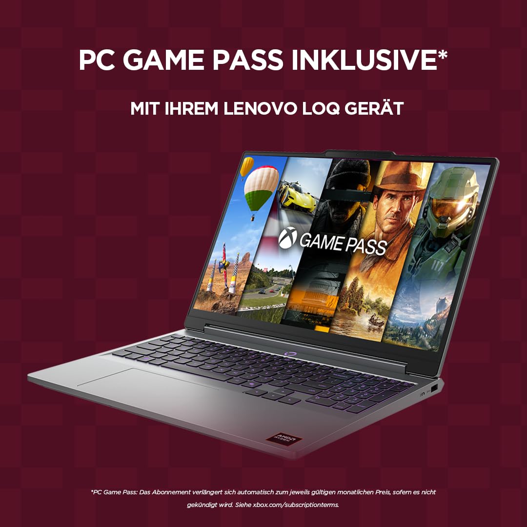 Lenovo LOQ | Laptop | Ryzen 7 | 16GB | 1TB | RTX 5060 - 83TN0027GE
