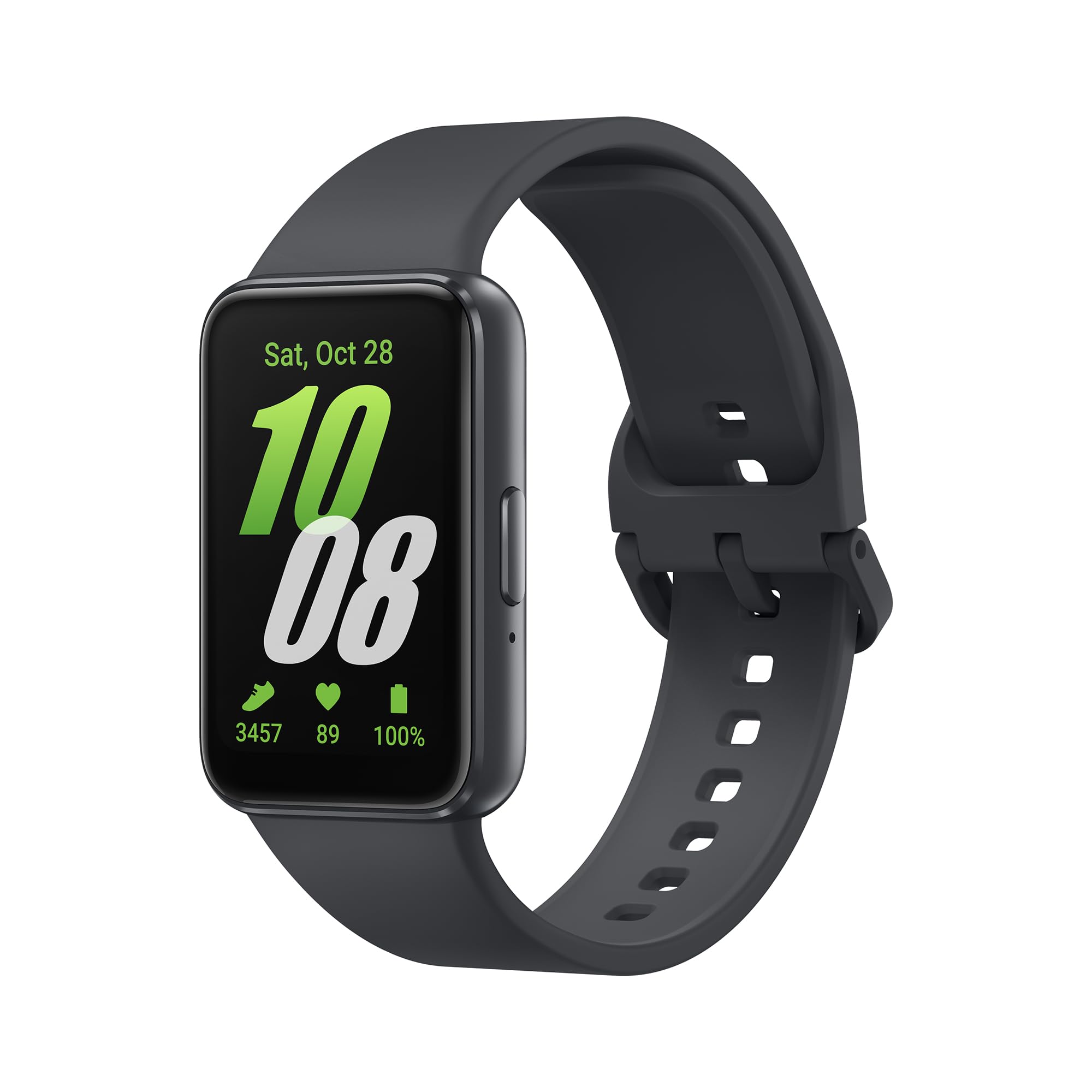 Samsung Galaxy Fit3 Smartwatch, Fitness Watch as a Fitness Tracker and Activity Tracker, Gray, Including 36 Months Manufacturer's Warranty [Exclusively at Amazon] - SM-R390