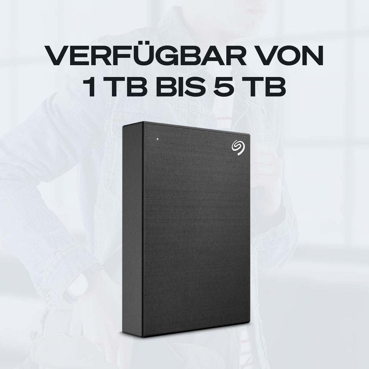 Seagate 1TB One Touch External Portable Hard Drive | USB 3.0 (STKY1000404)