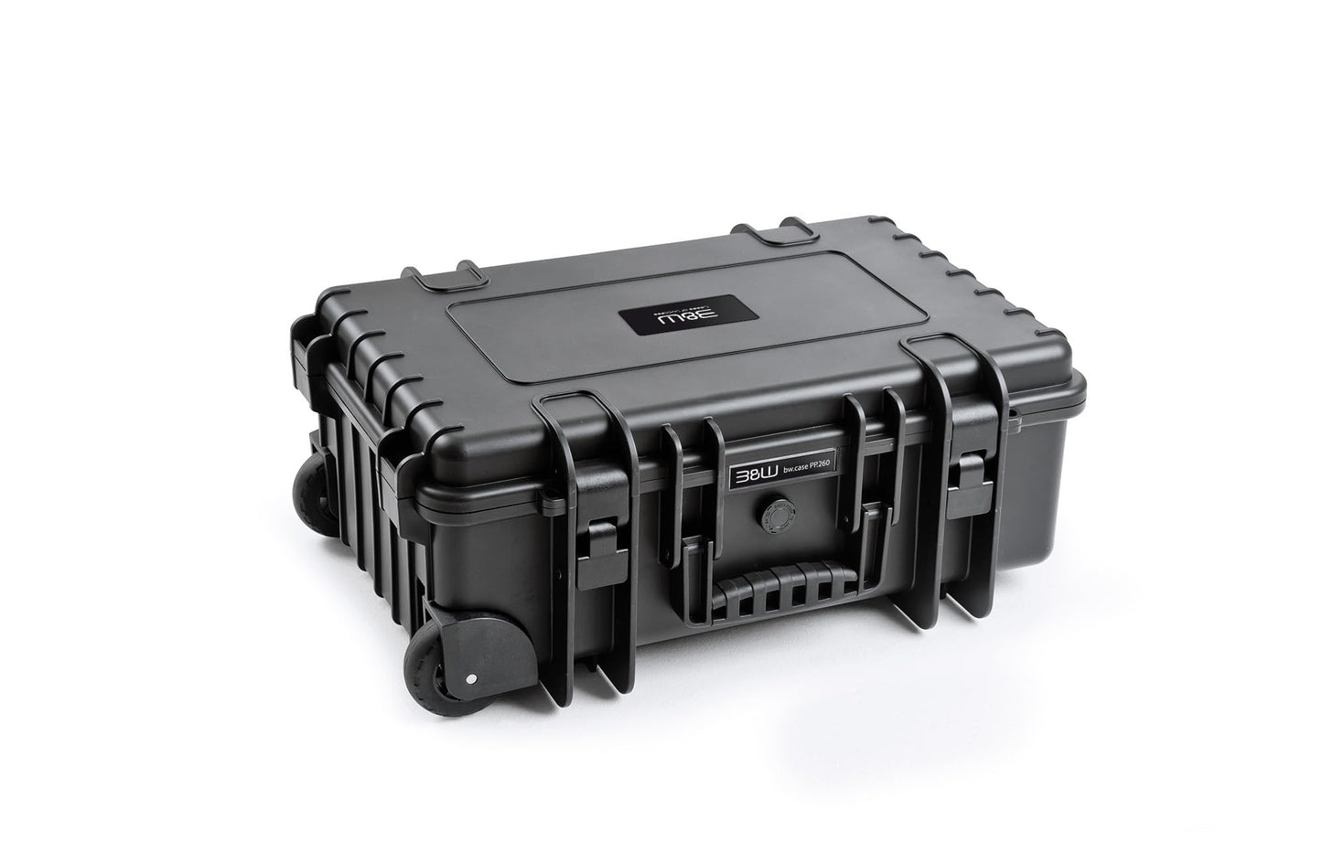 B&W International multi-purpose case Outdoor 6600 (PP.260) black - empty case - waterproof (IP67), dustproof, impact-resistant, extremely robust - 6600/B