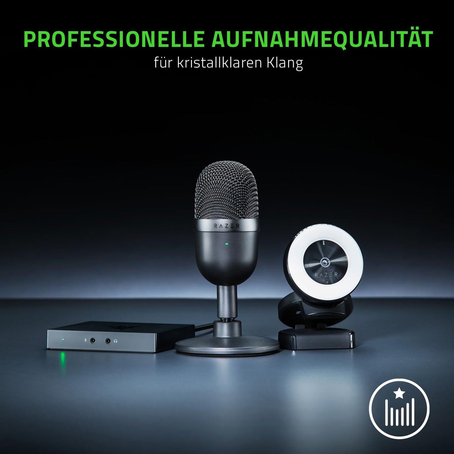 Razer Seiren Mini - USB condenser microphone for streaming - RZ19-03450100-R3M1