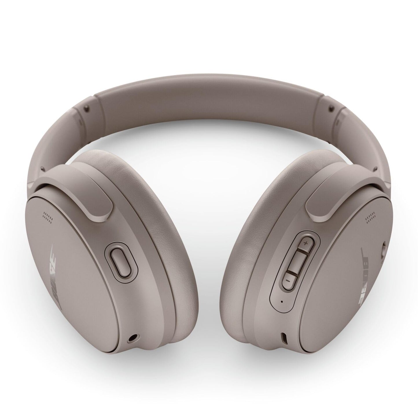 Bose QuietComfort wireless headphones with microphone and noise canceling, Bluetooth over-ear headphones with noise canceling, up to 24 hours of battery life, sandstone - Limited Edition - 884367-1100